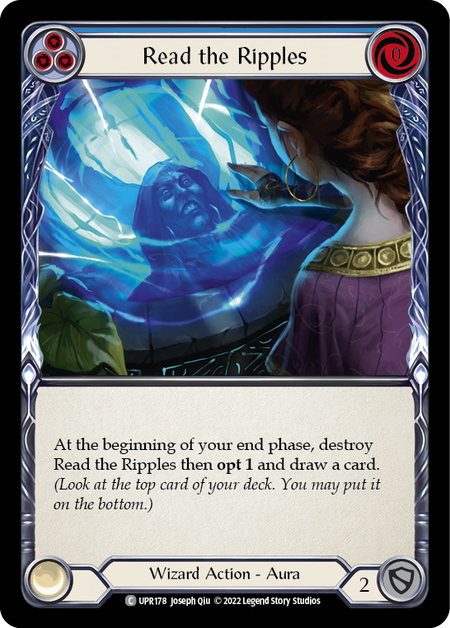Read the Ripples (Blue) | Common [Rainbow Foil]