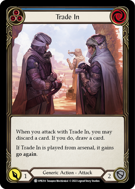 Trade In (Blue) | Common [Rainbow Foil]