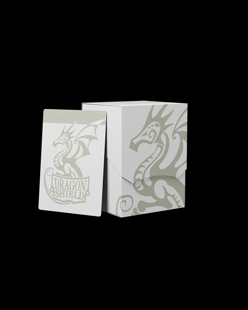 Dragon Shield Deck Shell - (White/Black)