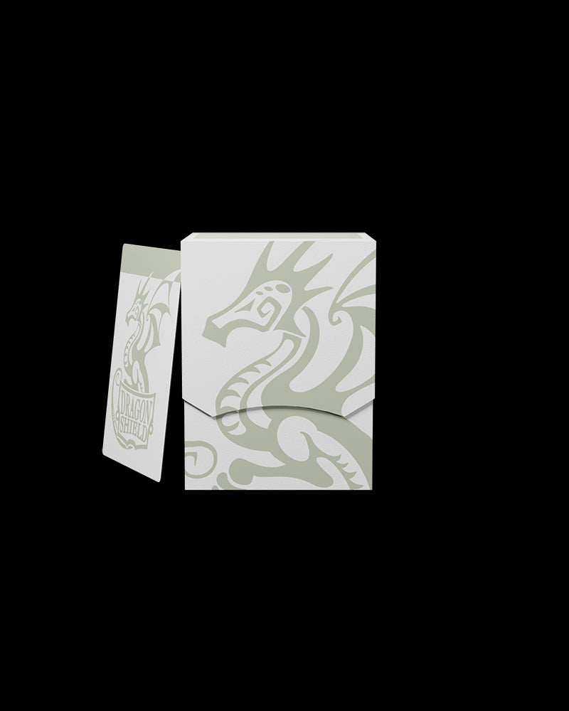 Dragon Shield Deck Shell - (White/Black)