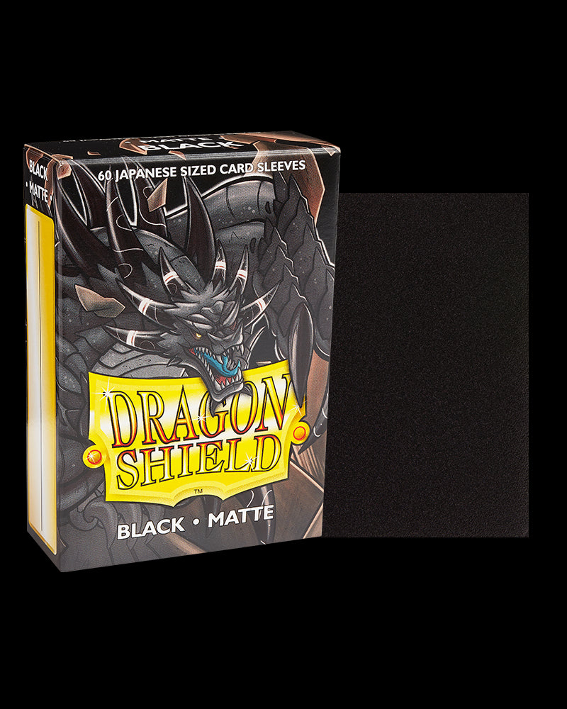 Dragon Shield - Matte Sleeves (Black), 100pcs/pack