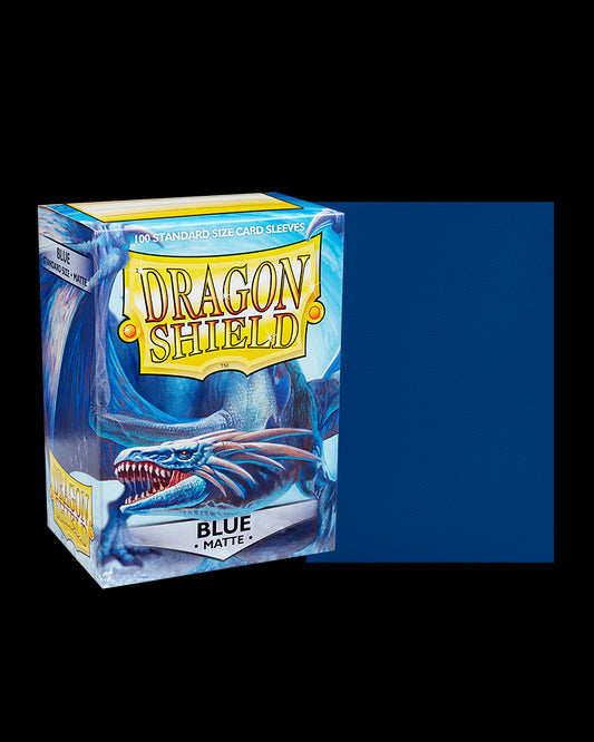 Dragon Shield - Matte Sleeves (Blue), 100pcs/pack