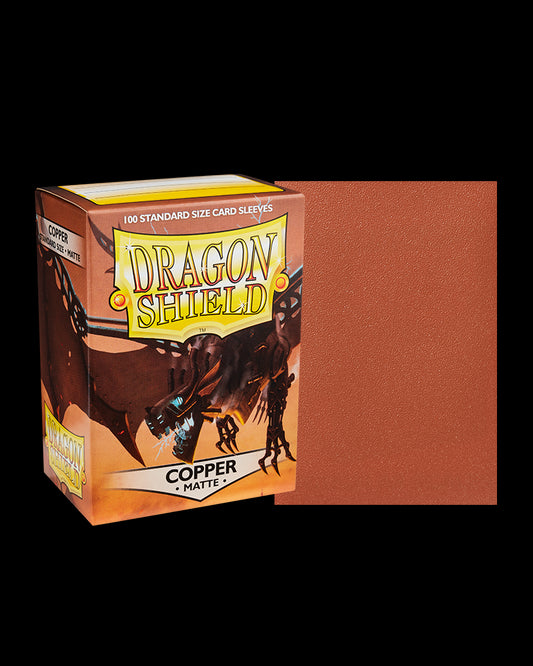 Dragon Shield - Matte Sleeves (Copper), 100pcs/pack