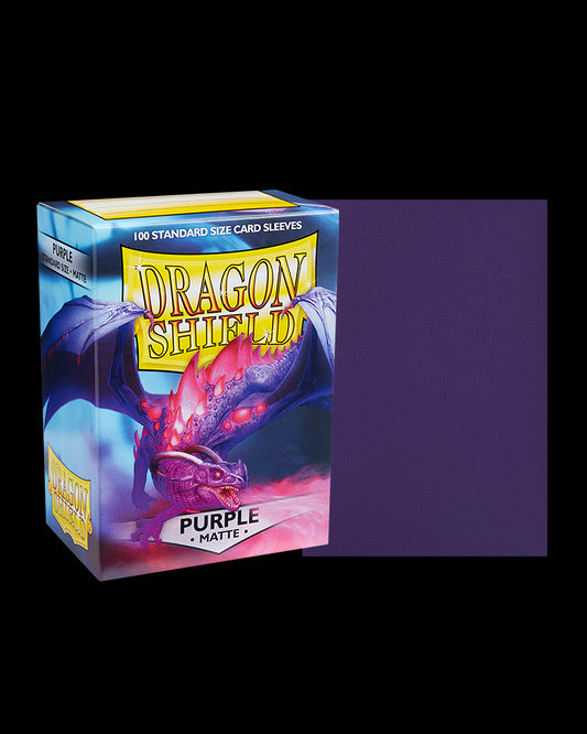 Dragon Shield - Matte Sleeves (Purple), 100pcs/pack