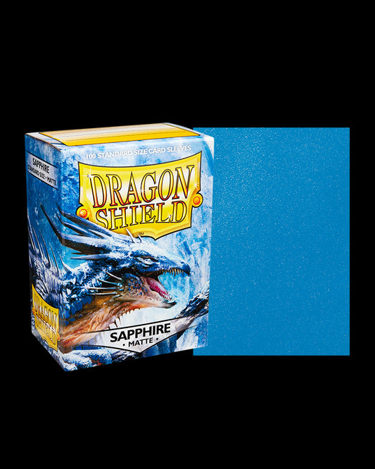 Dragon Shield - Matte Sleeves (Sapphire), 100pcs/pack