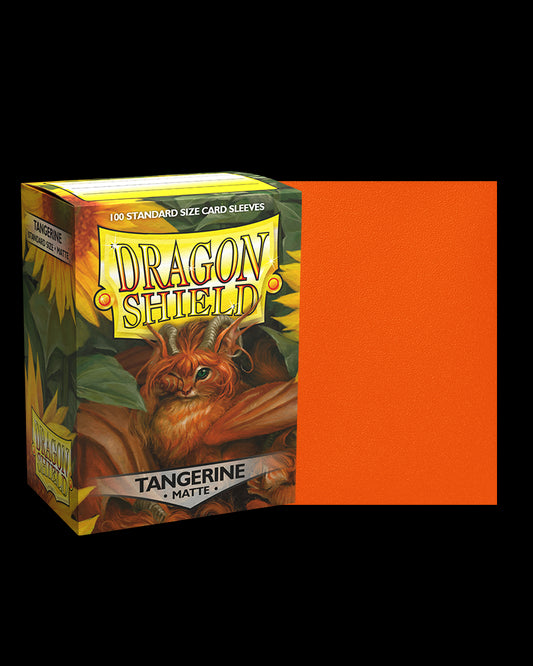 Dragon Shield - Matte Sleeves (Tangerine), 100pcs/pack