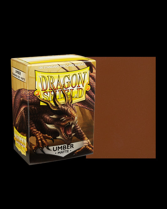 Dragon Shield - Matte Sleeves (Umber), 100pcs/pack