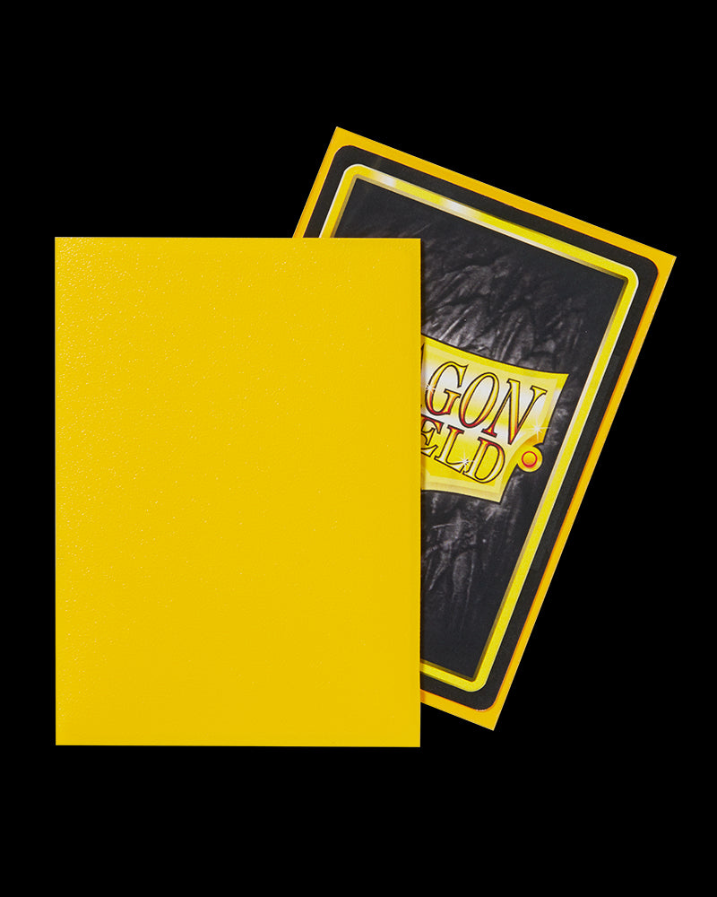 Dragon Shield - Matte Sleeves (Yellow), 100pcs/pack