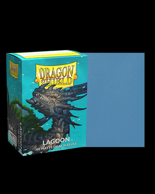 Dragon Shield - Matte Dual Sleeves (Lagoon), 100pcs/pack