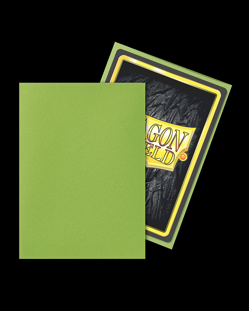Dragon Shield - Matte Sleeves (Lime), 100pcs/pack
