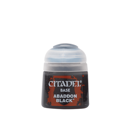 Citadel Colour Paints - Abaddon Black (12ml)