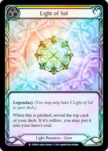 Light of Sol | Fabled [Cold Foil]