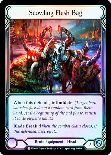 Scowling Flesh Bag | Legendary [Cold Foil]