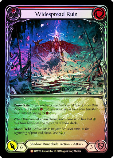 Widespread Ruin | Majestic [Rainbow Foil Extended Art]